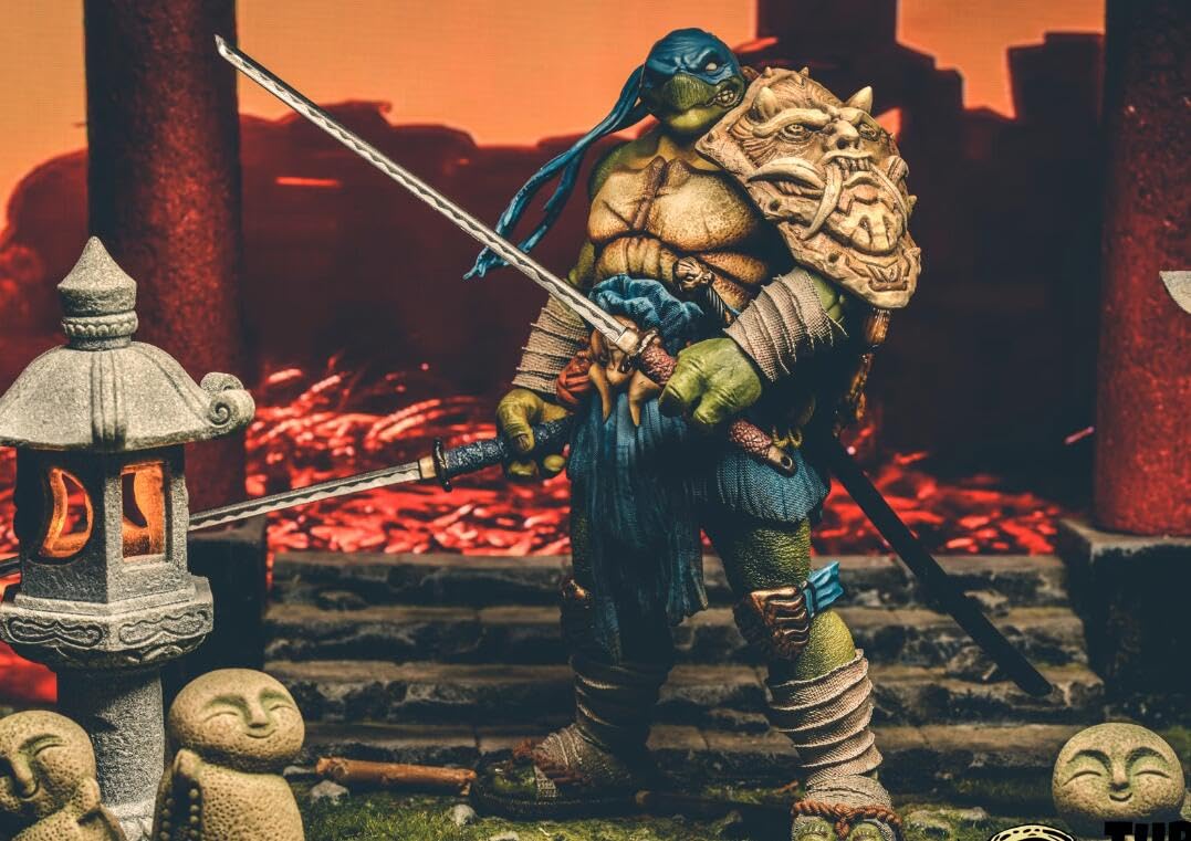 Amazon.co.jp: 「AC」Turtle King 1/12 亀王 剣士 忍者 可動